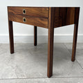 Robert Heritage Rosewood Side Table for Archie Shine