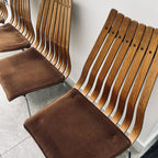 4 Hans Brattrud Rosewood Scandia Chairs for Hove Mobler