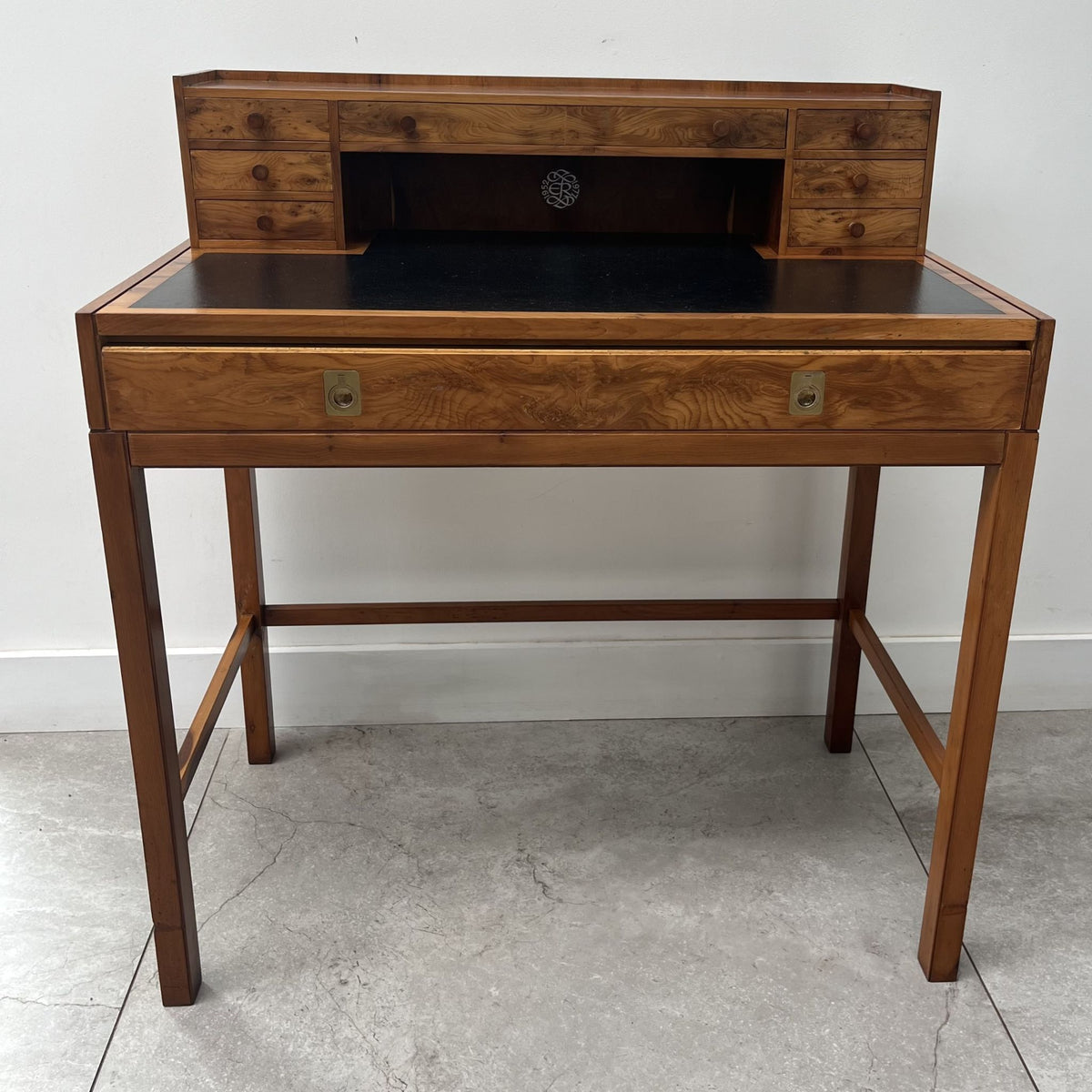 Robert Heritage Yew Desk for Archie Shine