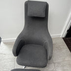 Antonio Citterio Repos Lounge Chair and Ottoman for Vitra