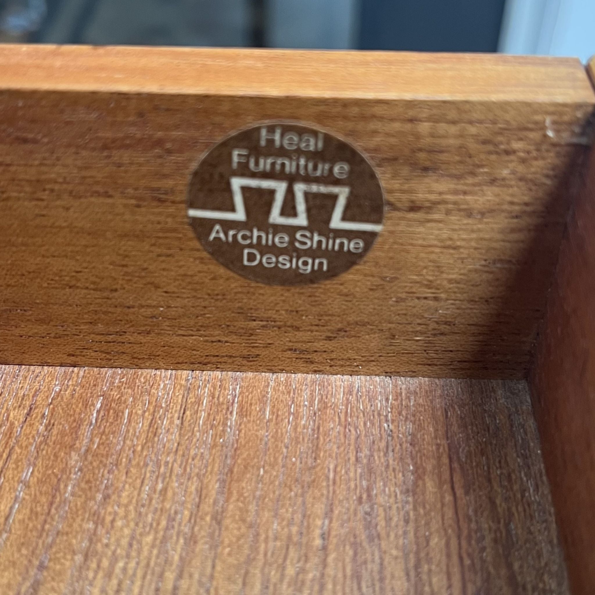 Robert Heritage Yew Desk for Archie Shine
