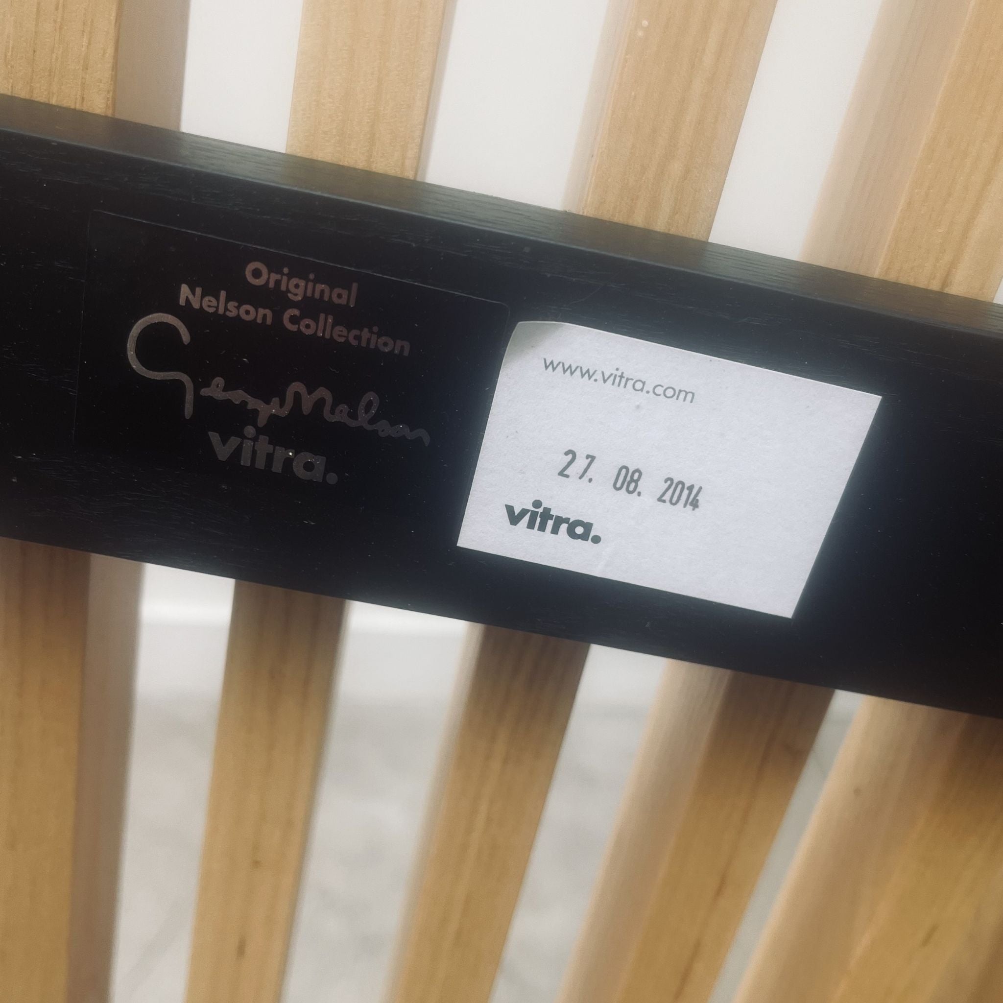 George Nelson Bench for Vitra x2