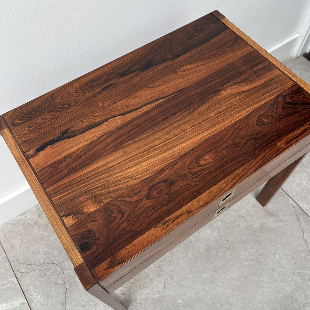Robert Heritage Rosewood Side Table for Archie Shine
