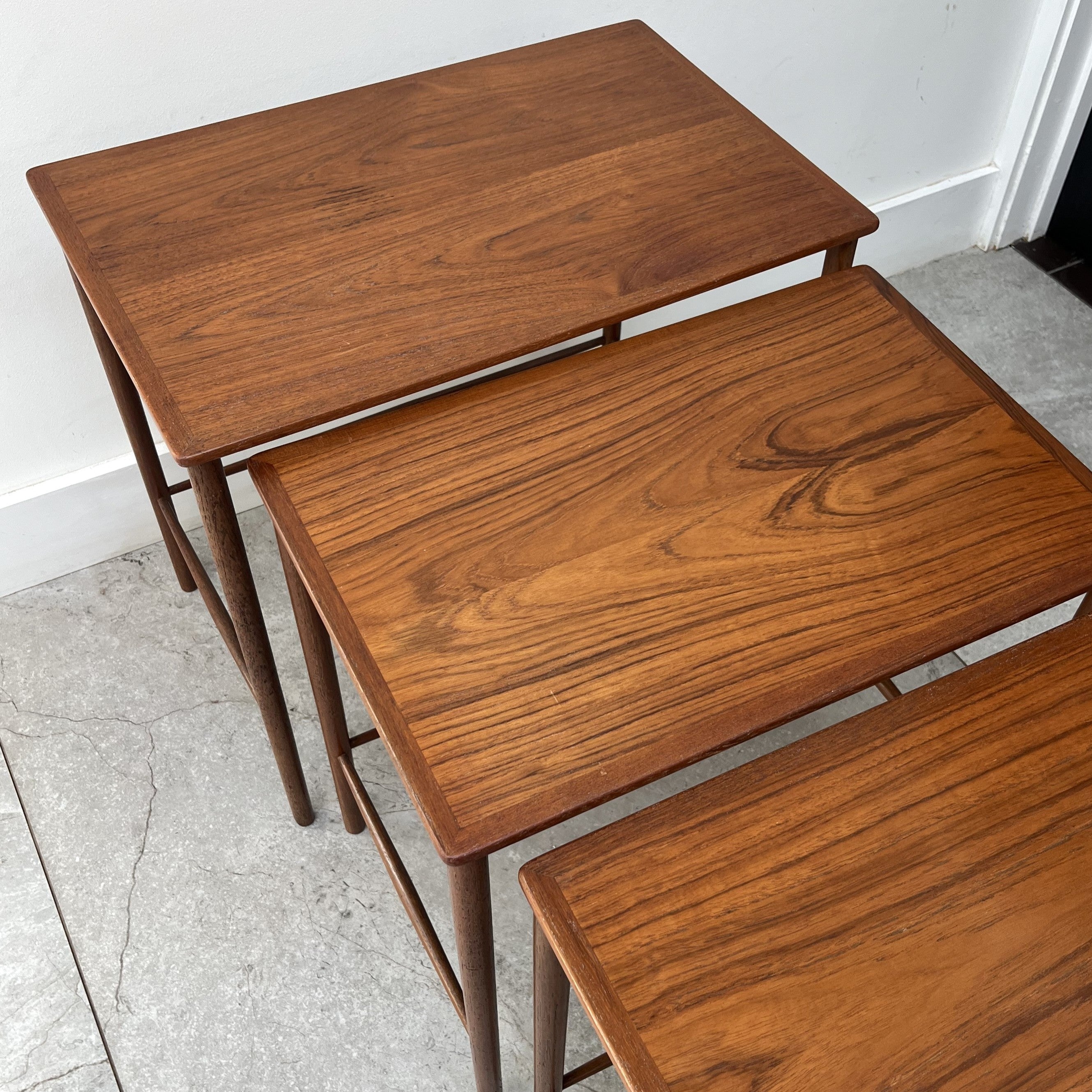 Kaj Winding Nest of Tables for Poul Jeppesen