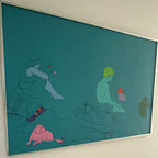 Sir Michael Craig-Martin (1941-) Deconstructing Seurat