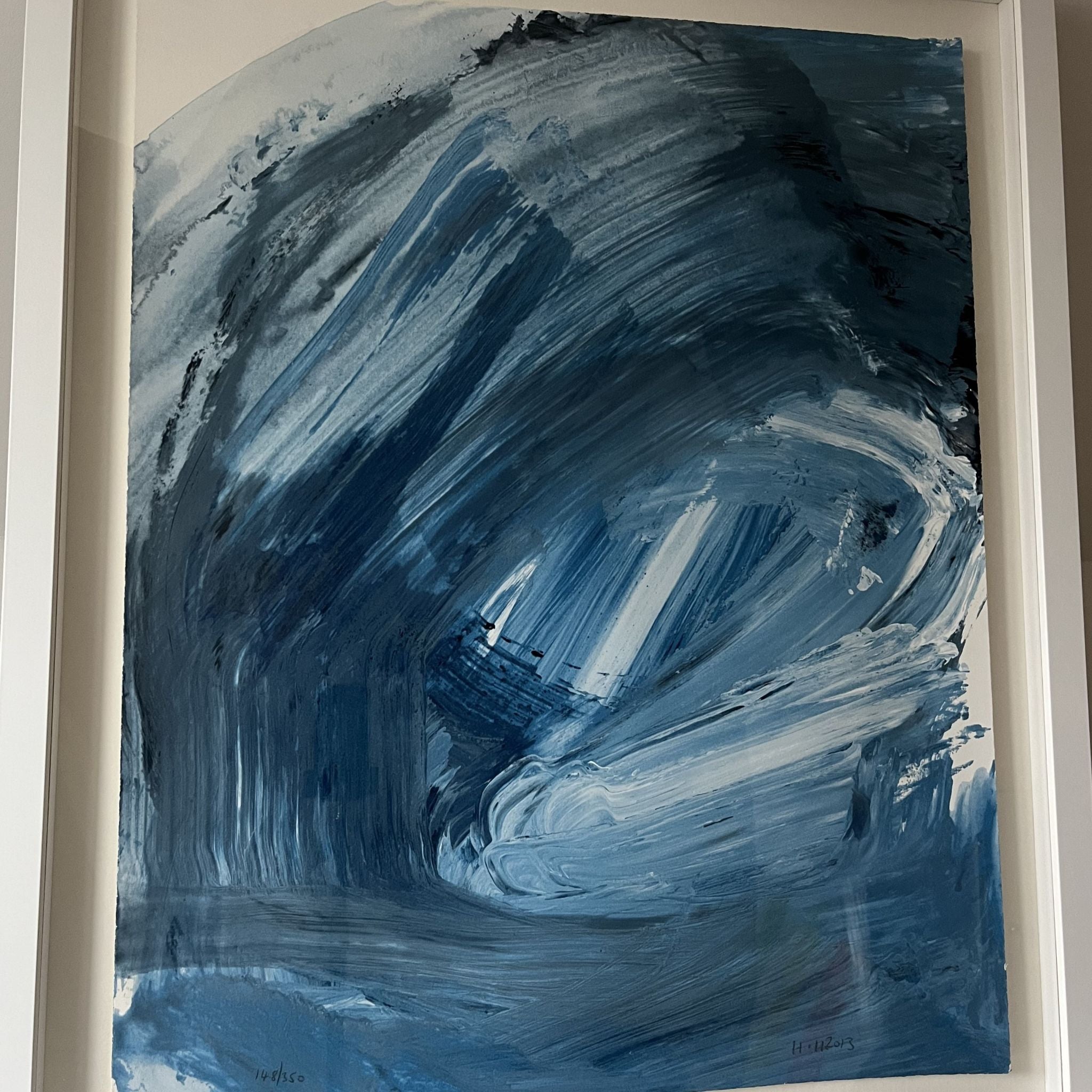 Howard Hodgkin (1932-2017) Ice Screenprint