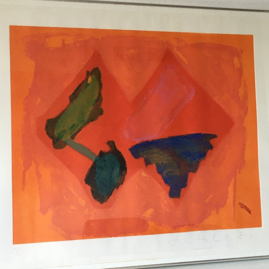John Hoyland (1934 - 2011) Fly Away Etching and Aquatint