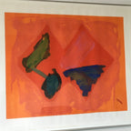 John Hoyland (1934 - 2011) Fly Away Etching and Aquatint