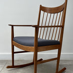 Arne Vodder Rocking Chair for Sibast