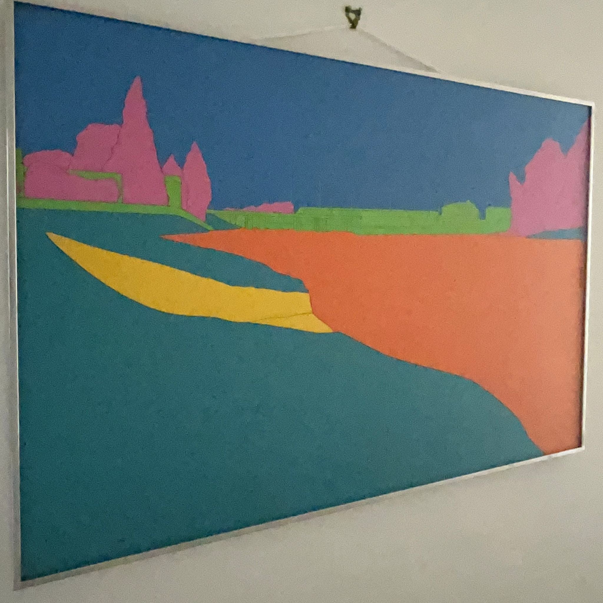 Sir Michael Craig-Martin (1941-) Deconstructing Seurat