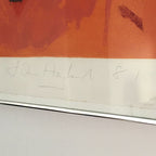 John Hoyland (1934 - 2011) Fly Away Etching and Aquatint