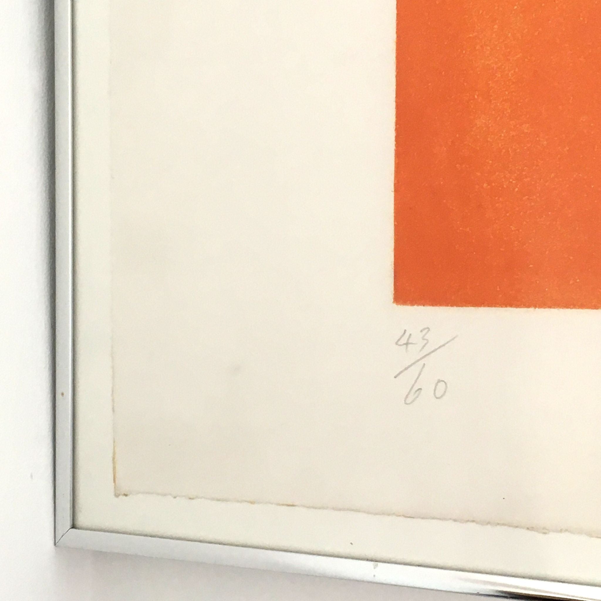 John Hoyland (1934 - 2011) Fly Away Etching and Aquatint