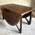 Kurt Ostervig Rosewood Gateleg Dining Table