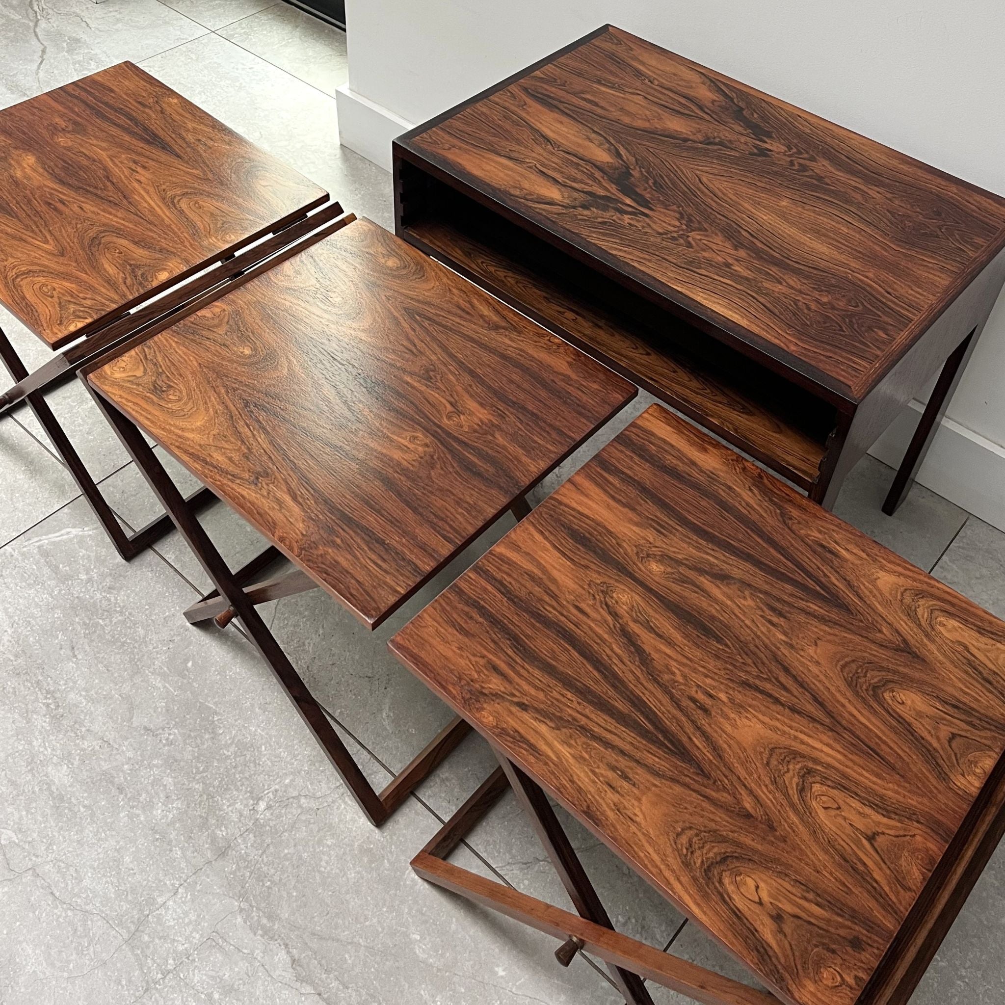 Illum Wikkelso Nest of Tables for Silkeborg