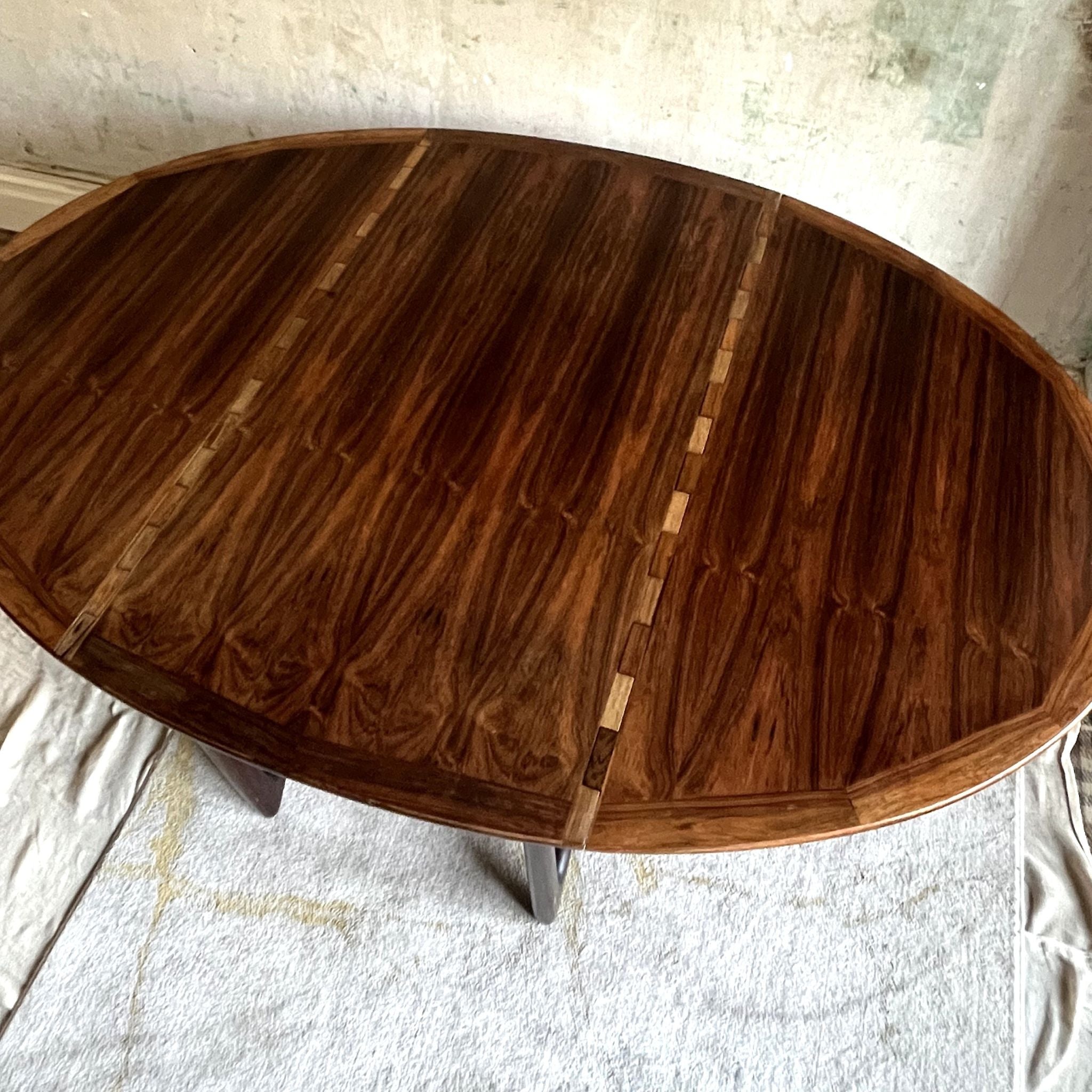 Kurt Ostervig Rosewood Gateleg Dining Table